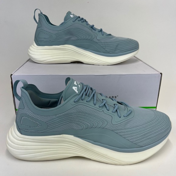 APL Streamline Running Shoes Lightweight‎ Athletic Elder Green White Size 14